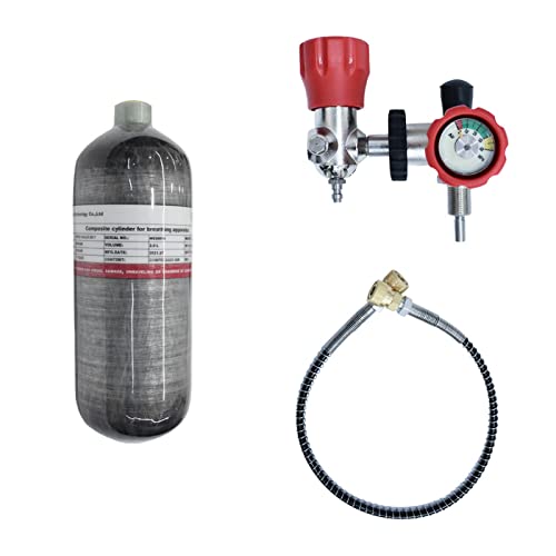 TUXING 4500psi Air Compressed System,2L 122Cu in Carbon Fiber Tank,HPA