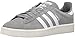 adidas Men's Campus Sneakers, Grey /White/Chalk White, (10 M US)