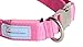 Pet Industries Metal Buckle LED Dog Collar, USB Rechargeable, Available in 7 Colors & 4 Sizes (Large [18.5-23.5