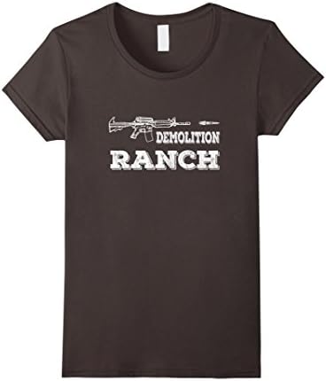 Womens Demolition Ranch t-Shirt Large Asphalt