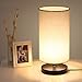 Alexa Smart Wi-Fi Table Lamp, Creative Circular Cloth Art Wood Linen Cloth Desk Lamp, Change Any Color LED Light, Compatible with Alexa Echo, Smartphone