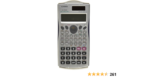 Amazon.com: Casio FX-115MS Plus Sr Calculadora científica : Productos de  Oficina