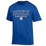 Champion Duke Blue Devils Adult Arch Logo T-Shirt - Royal,
