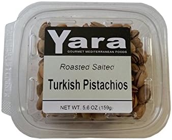 Roasted Salted Turkish Pistachios (Container or Bag)