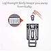 Luggage Cart Folding Compact Lightweight Utility Cart for Luggage/Personal/Travel/Auto/Moving and Office Use Portable Fold Up Hand Cart