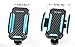 Bike Mount Phone Holder Charger- 6000Mah Power Bank- Charge Your Smartphone While You Ride - Use for All Smartphones & GPS- Mountain Bike- Aluminum Alloy Cradle- Data Cable / USB- Blue