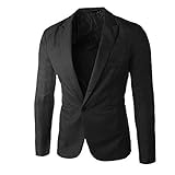 Shybuy Men's Casual Fashion Slim Fit Single