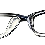 Transparent Sunglass Eyeglass Spectacles Anti-Slip Silicone Stick On Nose Pad Clear 2 Pairs