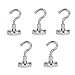 10L0L Magnetic Hooks Neodymium, Powerful Magnet Hook Heavy Duty 5 Sets 12lb Strong Hanging Magnets Hooks Set for Refrigerator/Fridge/Kitchen Tools