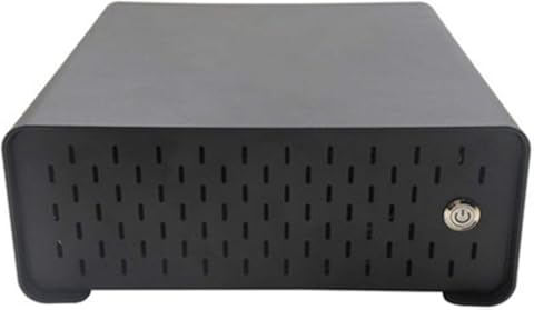Mini ITX Casos 2,5 Pulgadas HDD Ssd SGCC Juego De La Computadora PC De Escritorio Chasis HTPC Chasis De Metal Fuerte Y Resistente