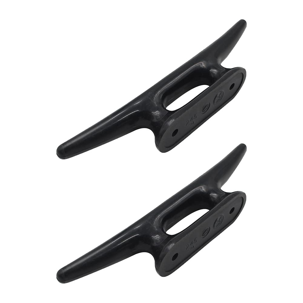 Boat Cleat, Mooring Cleats for Boats, Nylon Kayak Mooring Deck Cleat, Kayak Canoe Boat Cleat, Boat Dock Cleats, Bollard Boat Hooks, for Boat Kayak Canoe Accessories, Boat Accessories, 4 Inches, Pack