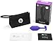 b-Vibe Snug Plug 2, Weighted Silicone Butt Plug, Beginner Anal Plugs - Sex Toys for Adults, 114g (Purple)