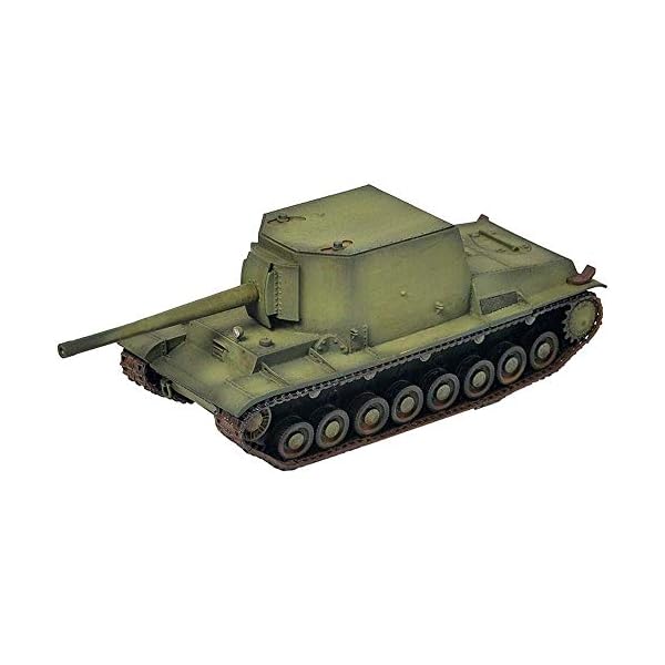 XHH Panzer-Militärpanzer-Modell, sowjetisches SU-100Y-Pistolenharzmodell im Maßstab 1:72, Kinderspielzeug und -Geschenke…