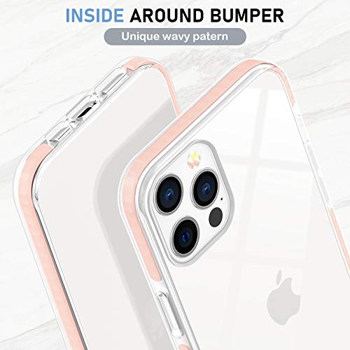 MATEPROX Compatible with iPhone 12 Pro Case and iPhone 12 Cases Clear