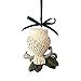 Enesco Jim Shore Heartwood Creek Legend of Pinecone Owl Stone Resin, 4.5” Hanging Ornament