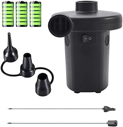 buymax bomba de aire electrica recargable portatil inflador inalambrico para inflar piscina balsa de bala barco piscina flotadores de juguete