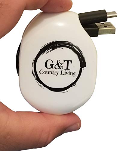 Automatic Cord Winders by G&T Country Living | Automatic Cord Winder for Headphones | Automatic Cord Winder for USB Cables | Automatic Cord Winder Earphone | Automatic Cord Winder Wire |