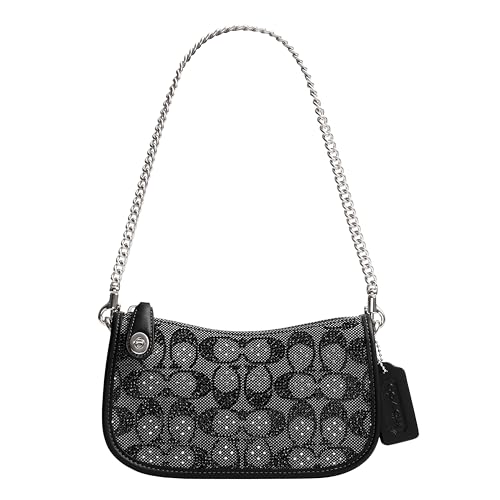 Crystal Signature Jacquard Swinger 20 with Chain