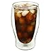 Luigi Bormioli Thermic Glass 16 oz Large Drinking Tumbler (Set Of 2) : Double Wall Borosilicate Glass, Handmade, Thermal Shock Resistant, Microwave & Dishwasher Safe, Fine Quality