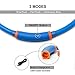 Toozey LED Dog Collar, 20 Hrs Runtime, USB Rechargeable, IP68 Water & Cold Resistant, 3 Modes Light Up Collar for Pet Night Safety, One Size Fits All Dogs & Cats, 10-27.5