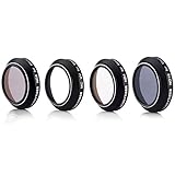 HOBBYTIGER DJI Mavic Pro Filter ND Set 4-Pack (Pass Gimbal Calibration)