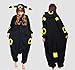 WOTOGOLD Animal Cosplay Costume Costume Unisex Adult Pajamas Black