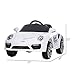 Uenjoy Kids Electric Ride on Cars 6v Battery Power Motorized Vehicles, Remote Control, Suspension, Music, Headlights, Horn, White