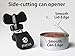 Zvation Professional Heavy Duty 3-in-1 Can Opener - Ergonomic Smooth Edge No Sharp Cuts Can Opener - Super Safe Side Cut - Safety Jar Opener - Lid Lifter that Won't Touch Food - Soft Edge Can Opener