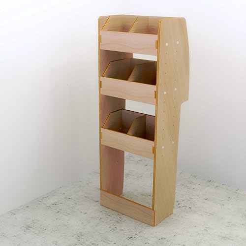 VANRACK Van Racking | Van Racking Systems | Van Storage | Van Shelving |Compatible with Ford Transit Connect 2014 onwards (SWB) (Near Side)