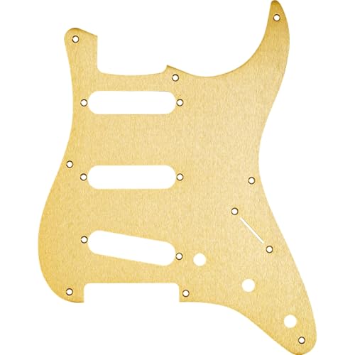 Fender Vintage-Style Pickguard, Stratocaster, 8-Hole - Gold Anodized