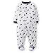 Carter's Baby Boys' Print Fleece Footie (Baby) - Footballs
