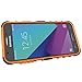 Galaxy J7 V Case, Galaxy J7 Prime Case, Galaxy J7 Perx Case, Galaxy J7 Sky Pro / Galaxy Halo Case, OEAGO Samsung Galaxy J7 2017 Case Tough Rugged Dual Layer Protective Case with Kickstand - Orange