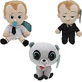 YODE DreamWorks The Boss Baby Forever Puppy Dog Plush Figure Stuffed Soft Toys for Children 3Pcs/Set