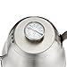 Java Shield Pour Over Kettle - Built-In Thermometer – 1.2 Liter/40floz Stainless Steel with Triple Layer Base – Gooseneck Spout for a Precision Pour (1.2 Liter/40floz)