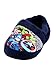 Marvel Avengers Superhero Boys Toddler Plush Aline Slippers (7-8 M US Toddler, Navy)