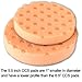 Lake Country - CCS White Hook & Loop Prepolymer Foam Polishing Pad - 5.5 Inch Diameter