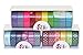 Washi Tape Japanese Decorative 22 Roll Set, 15mm by 10m, approx. 5/8 inch x 33 feet, 10 Bright Solids, 12 Vibrant Prints, Fun for Scrapbooking, Journaling, Cards, Arts & Crafts by Scraft Artise