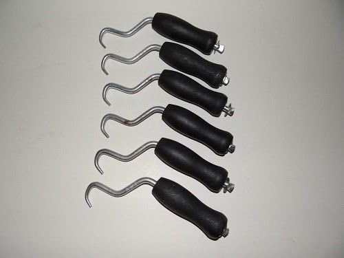 American Wire Tie - Rebar Tie Wire Twister - 6 pc pack w/sure grip handle