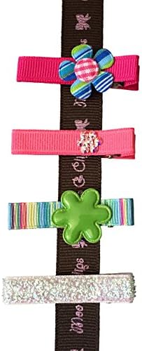Moo G Clips Iridescent Baby & Girls No Slip Hair Clip Gift Set