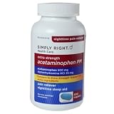 Member's Mark Acetaminophen PM 500mg 375 Rapid Release Gelcaps Extra Strength Pain Reliever Diphenhydramine HCl 25mg Nighttime Sleep Aid