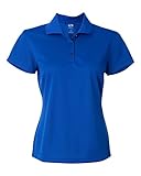 adidas Golf Ladies' ClimaLite Basic Polo Shirt-M (Collegiate Royal)