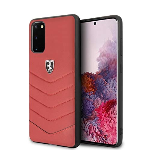 Ferrari - Hard Case - Protective Case Compatible with SA S20 Heritage Quilted Red -