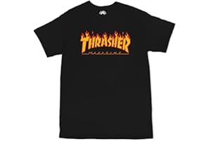 Thrasher Flame T-Shirt - Black