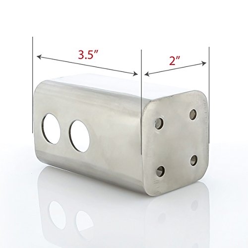 HarleyDavidson Trailer Hitch Cover Plug With 3D Monotone Bar & Shield