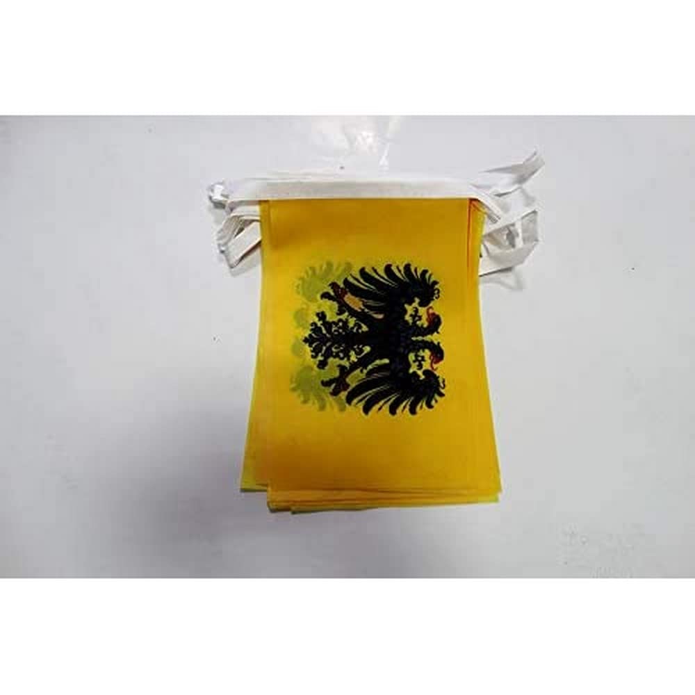 AZ FLAG Holy Roman Empire 962-1806 Bunting Flag, 20 Ft Garland 20 Small Kingdom of Germany Flags 8'' x 6'', 100% Polyester String Pennant, 6 meters