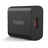 Quick Charger 3.0, PLESON® 18W USB Wall Charger 3.0, (Fast Charge 2.0 Compatible) Travel Charger with Micro-USB Cable for Galaxy S7/S6/Edge/Edge Plus, Note 4/5, LG G4/G5, Nexus 6, iPhone,iPad and More
