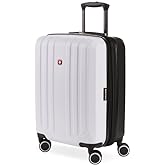 SwissGear Duet Expandable Luggage, Hard Shell Carry-On Luggage with Spinner Wheels
