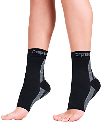 Foot Sleeves (1 Pair) Best Plantar Fasciitis Compression for Men ...