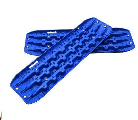 Boar Offroad New Recovery Traction Tracks Sand Mud Snow Track Tire Ladder 4WD (Blue)
