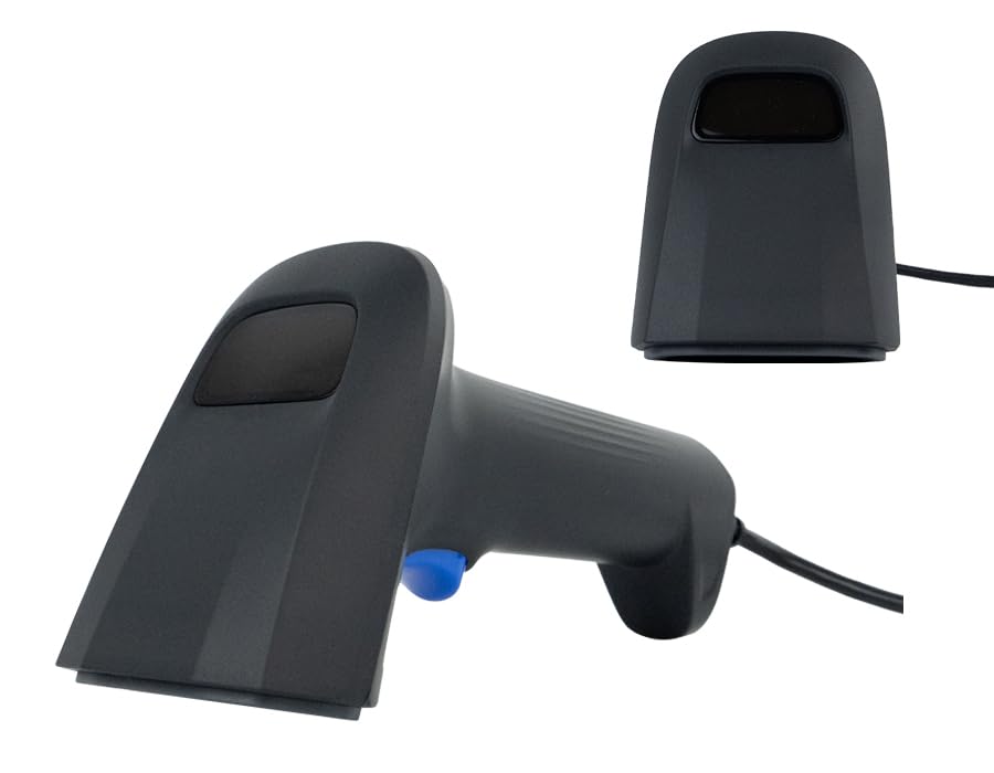 QR 1D/2D Reader, Automatic, Screen Code Scanning, Aztec Code Reading, Plug&Play, CMOS Matrix, Prefix and Suffix Programming, HD-SL36